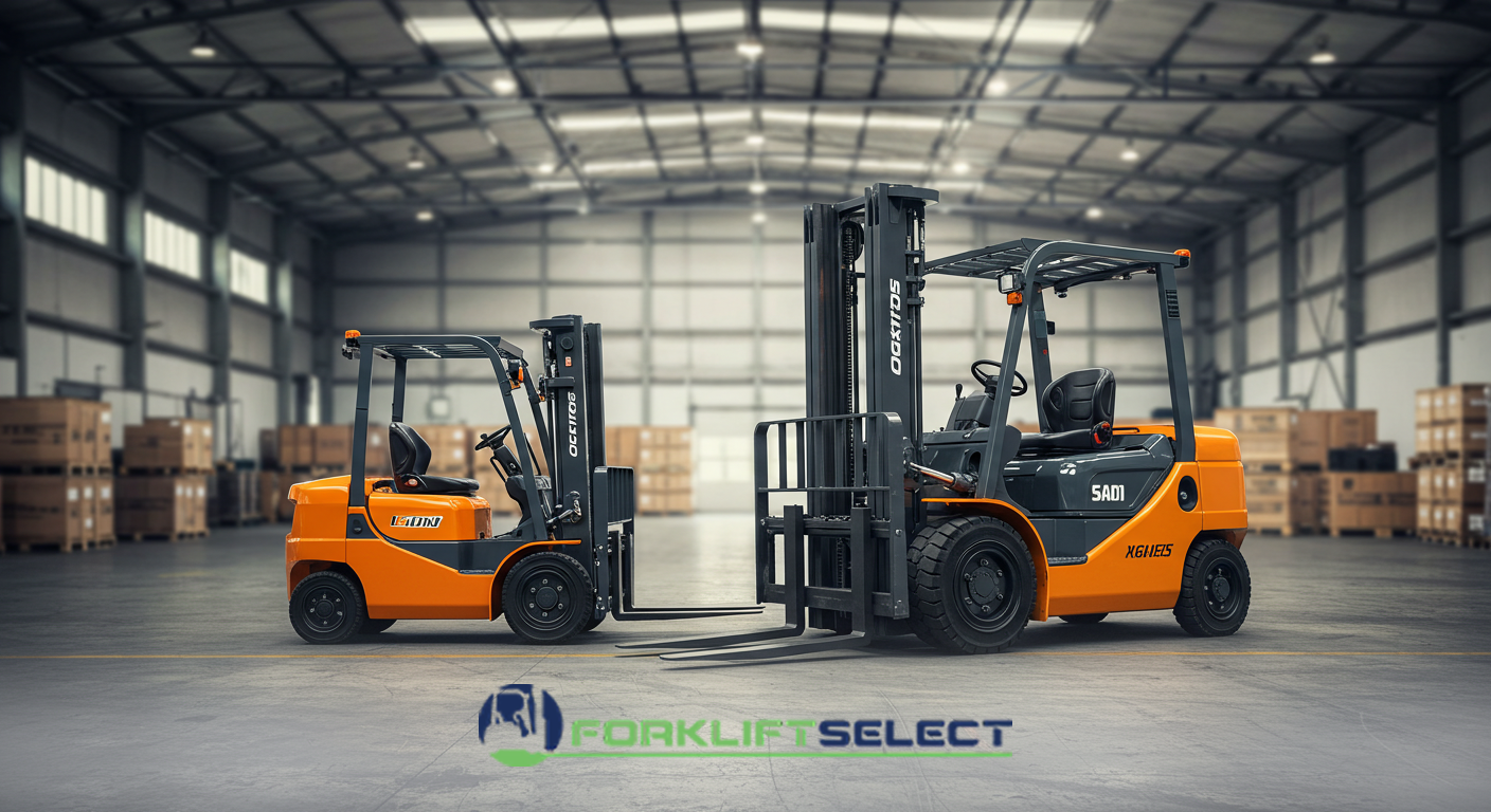 featured image of the blog titled "Understanding Lift Heights and Choosing the Right Forklift"