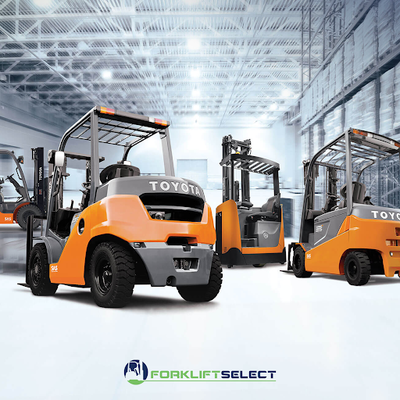 featured image of the blog titled "Navigating Your Options: A Comprehensive Guide to Different Types of Forklifts"