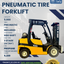 2005 YALE 5K PNEUMATIC TIRE FORKLIFT