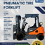 2013 DOOSAN 5K PNEUMATIC TIRE FORKLIFT