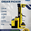 2003 HYSTER 3K CUSHION TIRE ORDER PICKER