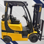 2012 YALE 5K CUSHION TIRE FORKLIFT