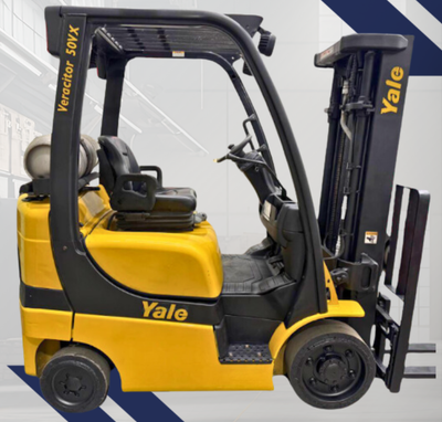 2012 YALE 5K CUSHION TIRE FORKLIFT