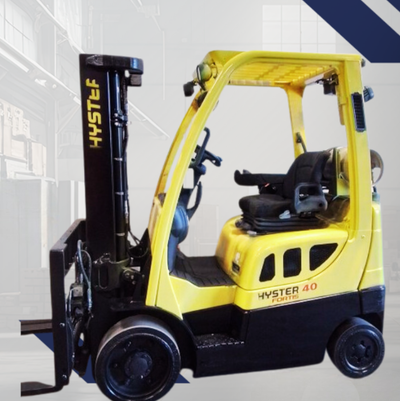2013 HYSTER 4K CUSHION TIRE FORKLIFT