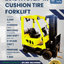 2013 HYSTER 4K CUSHION TIRE FORKLIFT