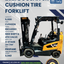 2021 DOOSAN 5K CUSHION TIRE FORKLIFT