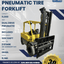 2014 HYSTER 11K PNEUMATIC TIRE FORKLIFT