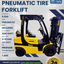 2015 YALE 5K PNEUMATIC TIRE FORKLIFT