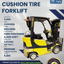 2017 YALE 5K CUSHION TIRE FORKLIFT