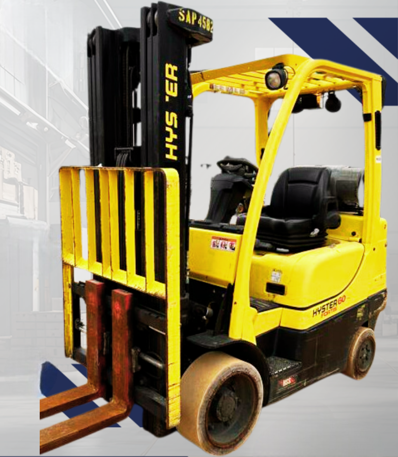 2017 HYSTER 6K CUSHION TIRE FORKLIFT