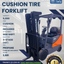 2018 DOOSAN 5K CUSHION TIRE FORKLIFT