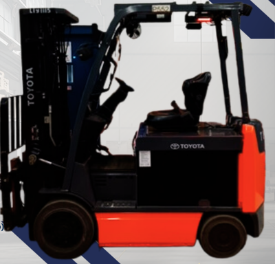 2019 TOYOTA 6.5K CUSHION TIRE FORKLIFT