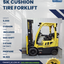 2013 HYSTER 5K CUSHION TIRE FORKLIFT