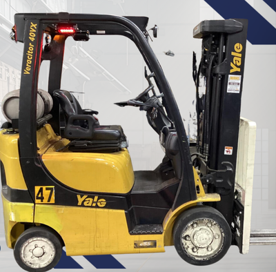 2020 YALE 4K CUSHION TIRE FORKLIFT