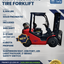2023 LP Gas Patriot 5.5K Pneumatic Tire Forklift
