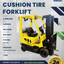 2013 HYSTER 4K CUSHION TIRE FORKLIFT