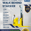 2004 YALE 4K WALK BEHIND STACKER