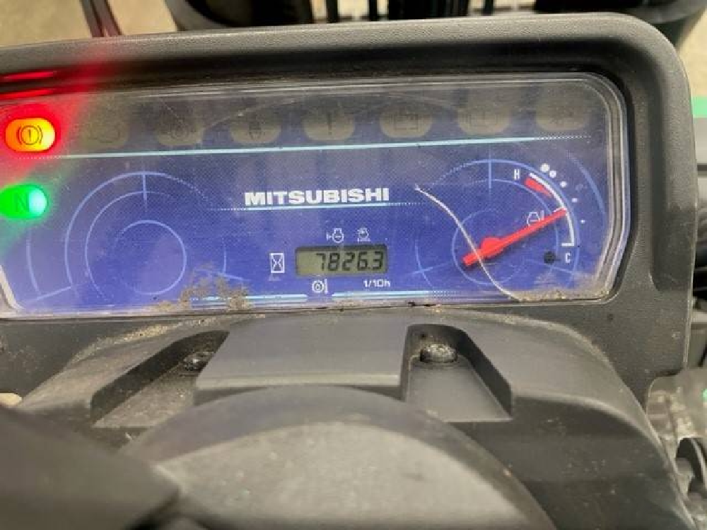 2017 Lp Gas Mitsubishi Fgc25N Cushion Tire 4 Wheel Sit Down (Indoor Warehouse)
