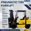 1997 YALE 6K PNEUMATIC TIRE FORKLIFT