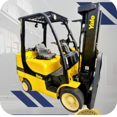 2014 YALE 7K CUSHION TIRE FORKLIFT