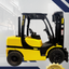 2012 YALE 8K PNEUMATIC TIRE FORKLIFT