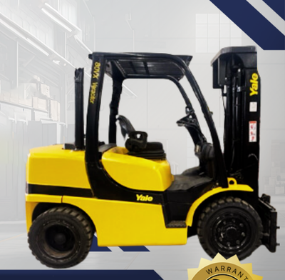 2012 YALE 8K PNEUMATIC TIRE FORKLIFT