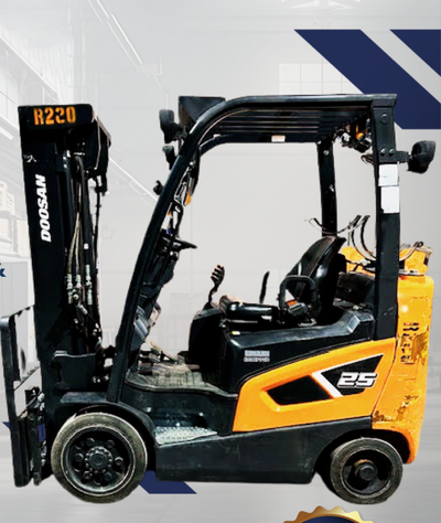 2021 DOOSAN 5K CUSHION TIRE FORKLIFT