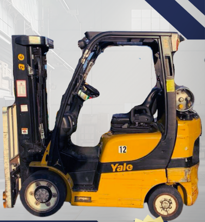 2018 YALE 5K CUSHION TIRE FORKLIFT