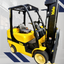 2014 YALE A7K CUSHION TIRE FORKLIFT