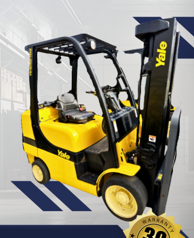 2014 YALE A7K CUSHION TIRE FORKLIFT