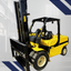 2008 YALE 12K PNEUMATIC TIRE FORKLIFT