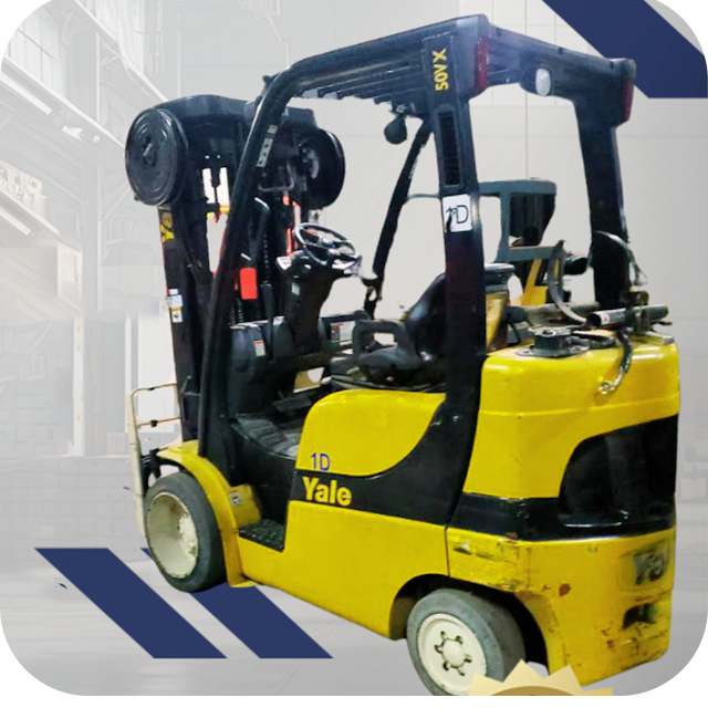 2010 YALE 5K CUSHION TIRE FORKLIFT