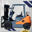 2013 DOOSAN 5K PNEUMATIC TIRE FORKLIFT