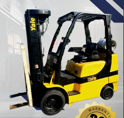 2005 YALE 6K CUSHION TIRE FORKLIFT