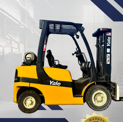 2005 YALE 5K PNEUMATIC TIRE FORKLIFT