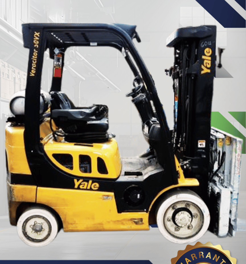 2020 YALE 5K CUSHION TIRE FORKLIFT