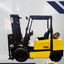 1997 YALE 6K PNEUMATIC TIRE FORKLIFT