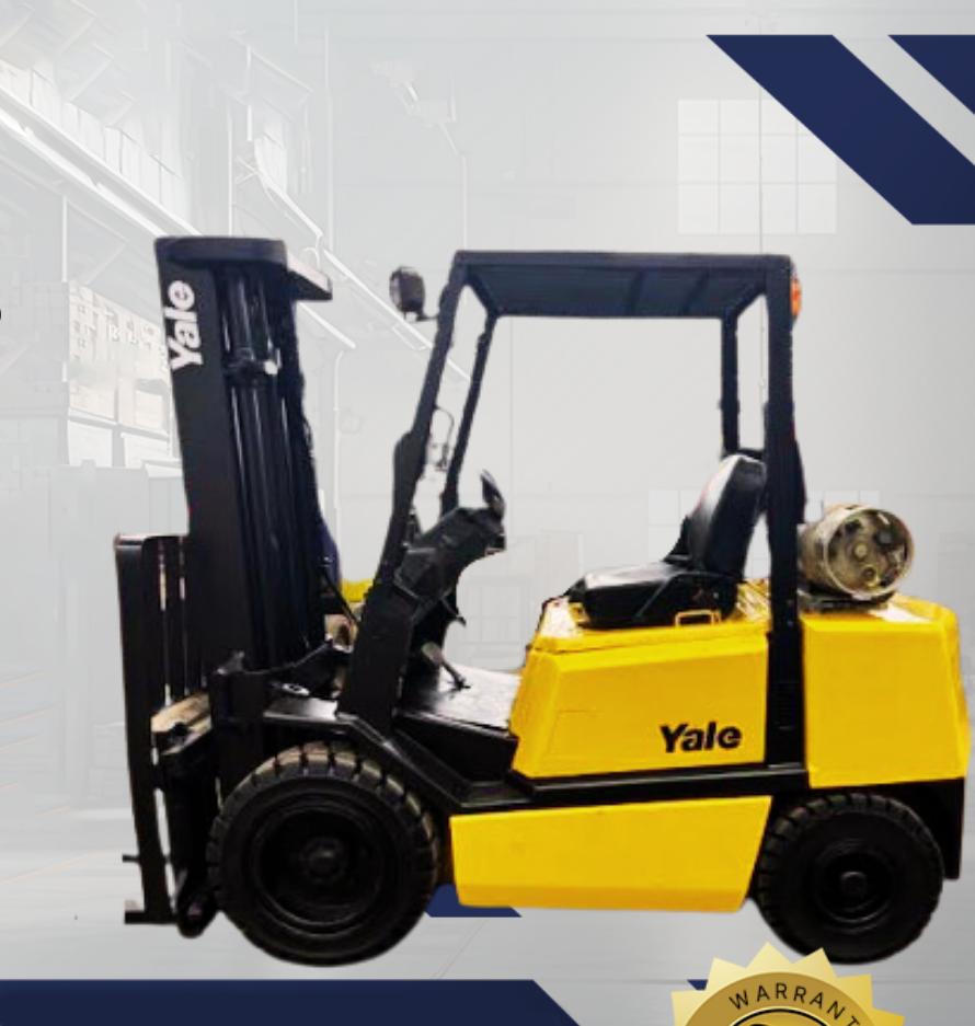 1997 YALE 6K PNEUMATIC TIRE FORKLIFT