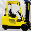 2005 HYSTER 5K CUSHION TIRE FORKLIFT