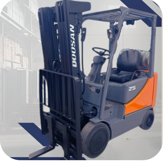 2018 DOOSAN 5K CUSHION TIRE FORKLIFT