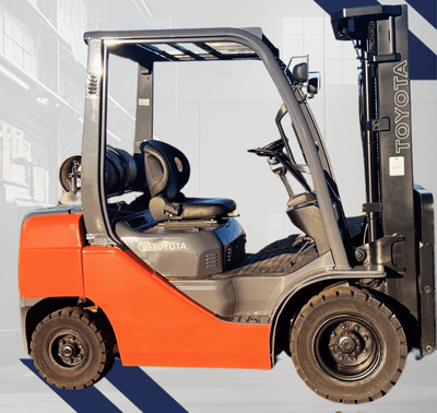 2017 TOYOTA 5K PNEUMATIC TIRE FORKLIFT