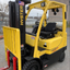 2013 Lp Gas Hyster S50Ft Cushion Tire 4 Wheel Sit Down (Indoor Warehouse)